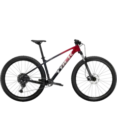 Trek 2025 Marlin 6 Gen 3 Rage Red to Deep Dark Blue Fade