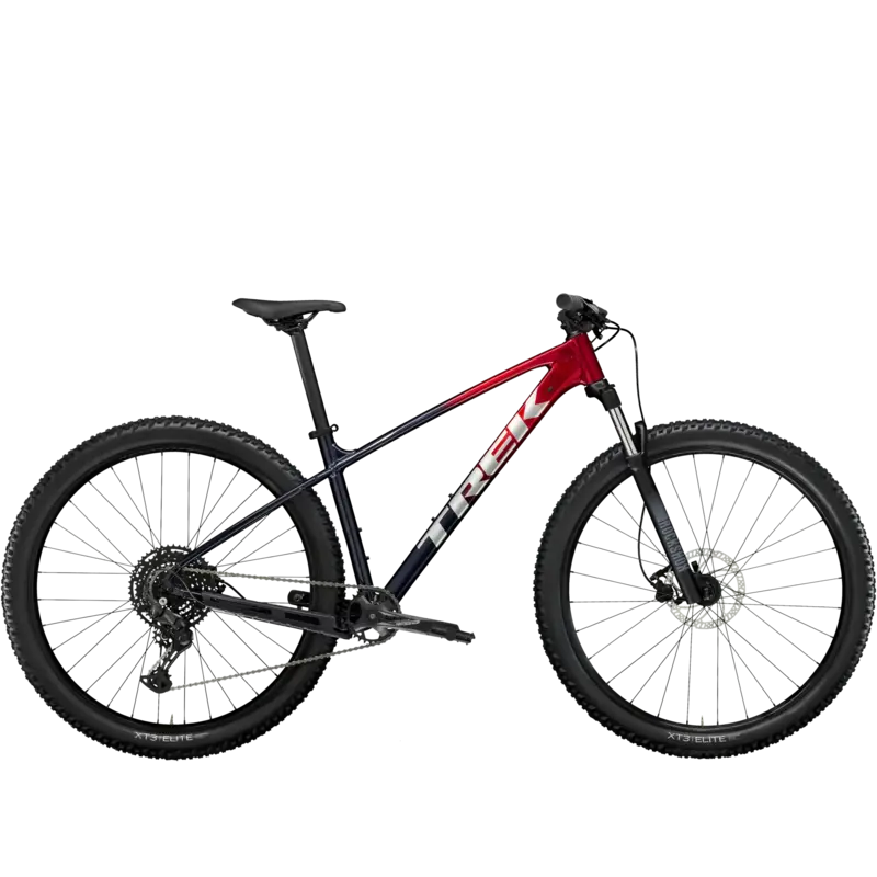 Trek 2025 Marlin 6 Gen 3 Rage Red to Deep Dark Blue Fade