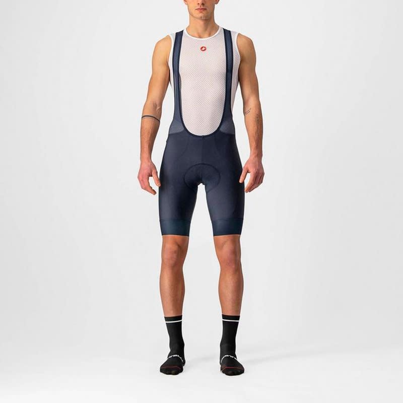 Castelli Entrata Bibshort Saville Blue - The Bike Place