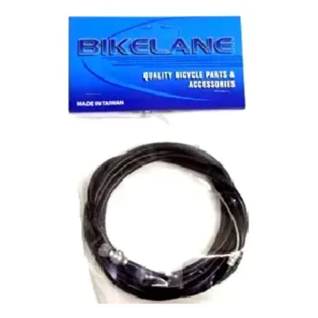 BIKELANE Gear Cable Universal INNER & OUTER, Length 70" x 75" (1900mm), BLACK