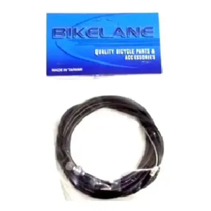 BIKELANE Brake Cable Universal INNER & OUTER, Length 70" x 75" (1900mm), BLACK
