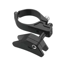 GUIDE for Chain, alloy, with plastic upper guard, black, dia.34.9mm with adapter to dia.31.8mm