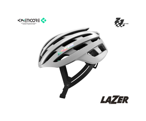 Bicycle Helmet Lazer Z1 White Lazer Z1 Kineticore Helmet White