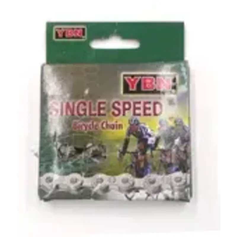 YBN Chain 1/2 x 1/8 x 96L Nickel - Silver