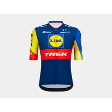 Trek Santini Lidl-Trek Replica Race Jersey Dark Blue/Yellow