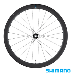 Shimano WH-RS710-C46-TL Front Wheel Carbon 46mm Clincher 12mm E-Thru Centerlock