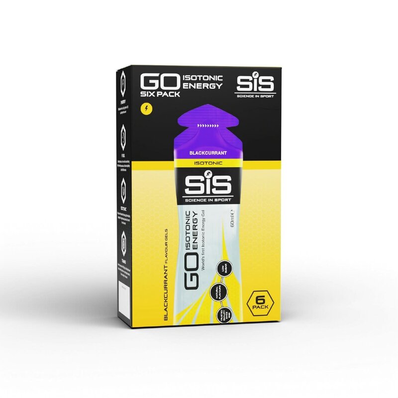 SIS SIS GO PLUS Gels 6x60ml Blackcurrant