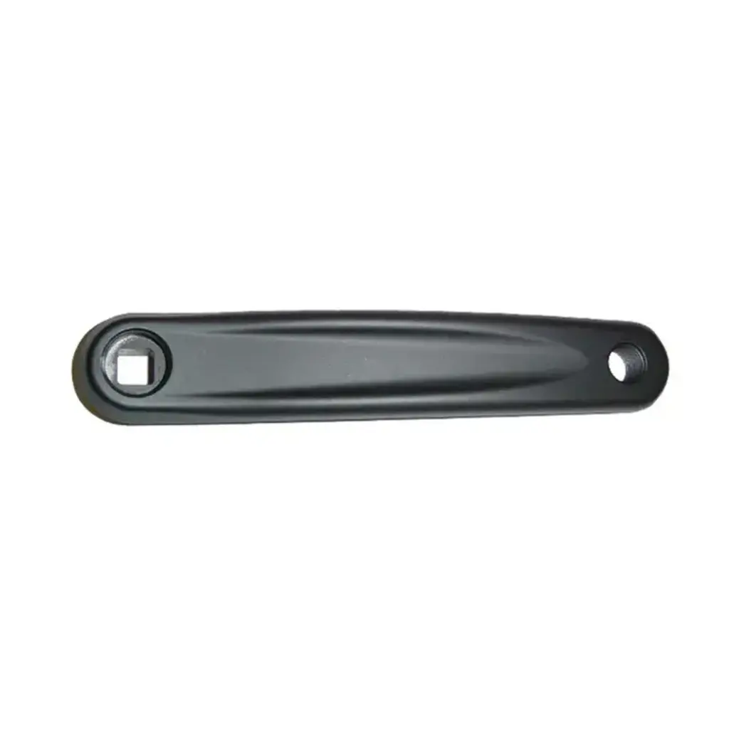 crank CRANK ARM LH 175mm, SquareTaper, 90 Deg Hole, Alloy BLACK