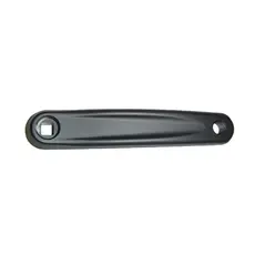 crank CRANK ARM LH 175mm, SquareTaper, 90 Deg Hole, Alloy BLACK