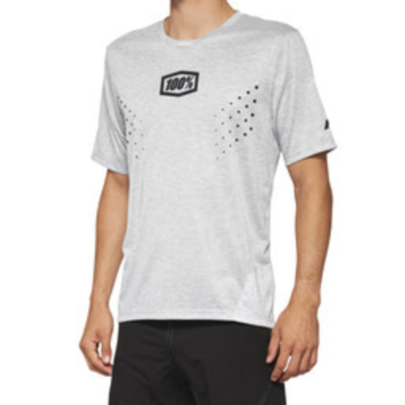 100% 100% Airmatic Mesh Jersey - Grey