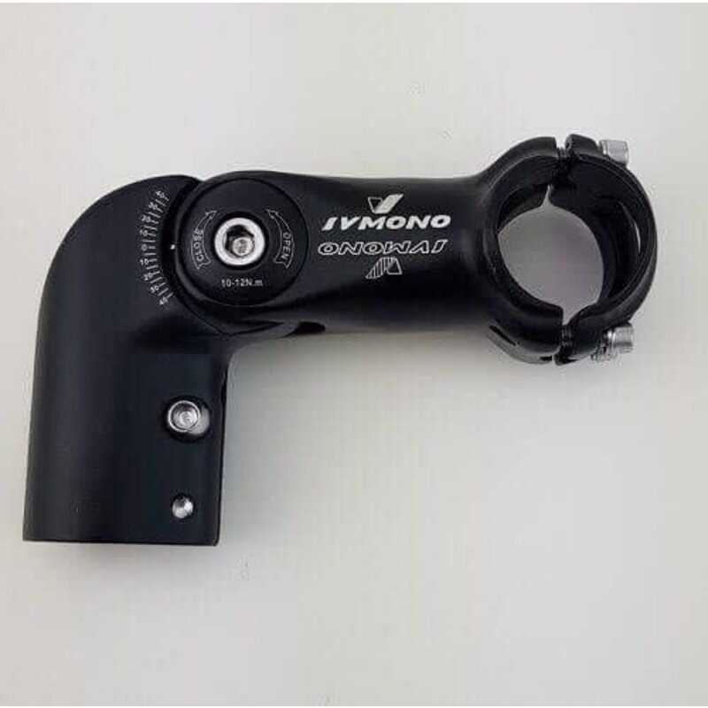 SVMONO SV Mono Adustable Stem Integrated 31.8mm x 110mm Black