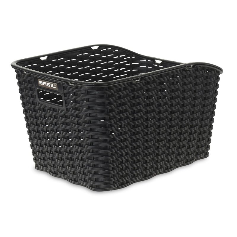 BASIL Basil Weave Synthetic Basket - Black