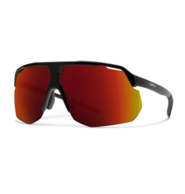 Smith Smith Motive Black + ChromaPop™ Red Mirror Lens