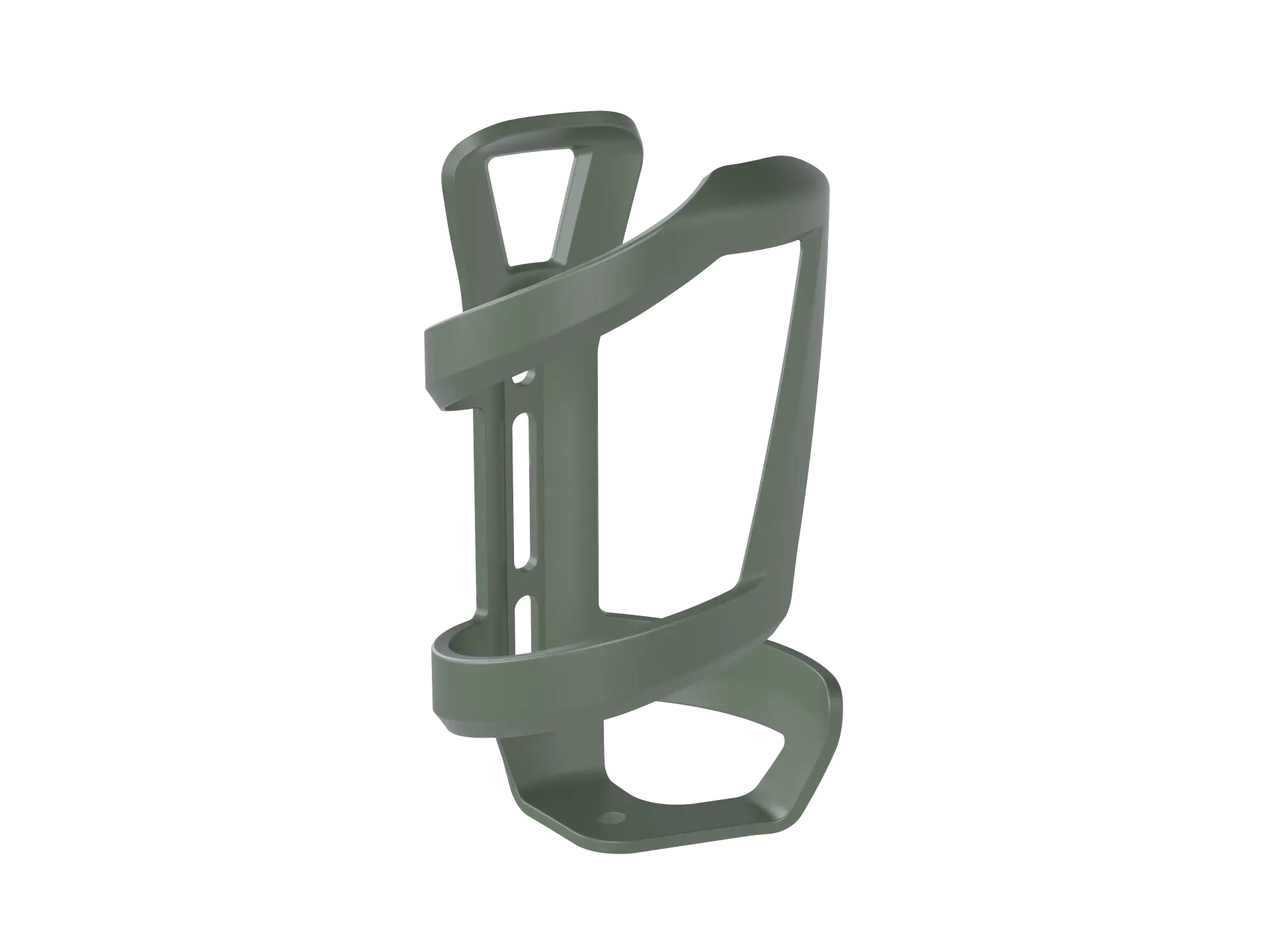 Trek Right Side Load Recycled Water Bottle Cage Olive Grey Matte