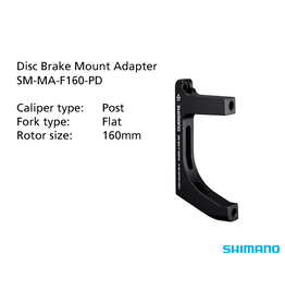 Shimano SM-MA-F160-PD Adapter 140mm Front Caliper, Rotor 160mm