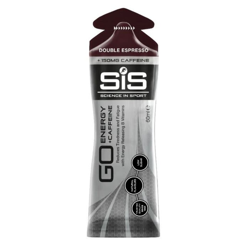 SIS SiS GO Plus Caffeine Gel 60ml Double Espresso (Each)