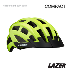 Lazer Lazer Helmet Compact Flash Yellow 54-61cm