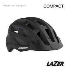 Lazer Lazer Helmet Compact Matte Black Uni Size 54-61