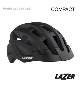 Lazer Lazer Helmet Compact Matte Black Uni Size 54-61