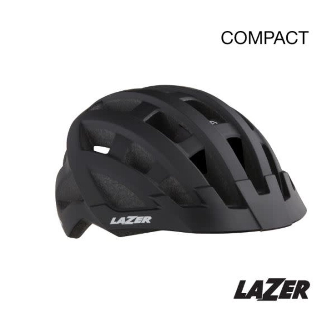 Lazer Lazer Helmet Compact Matte Black Uni Size 54-61