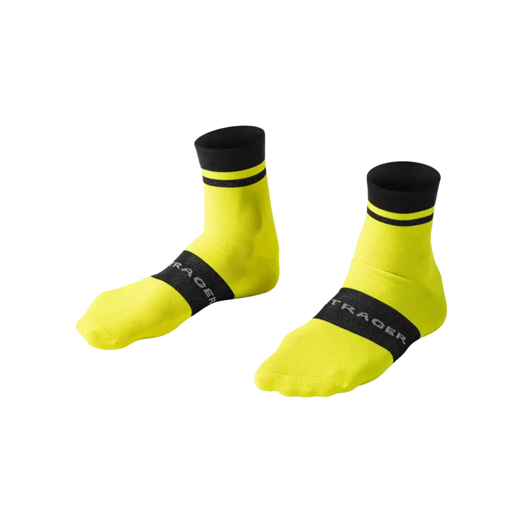 Bontrager Sock Bontrager Race Quarter Small (37-39) Radioactive Yellow