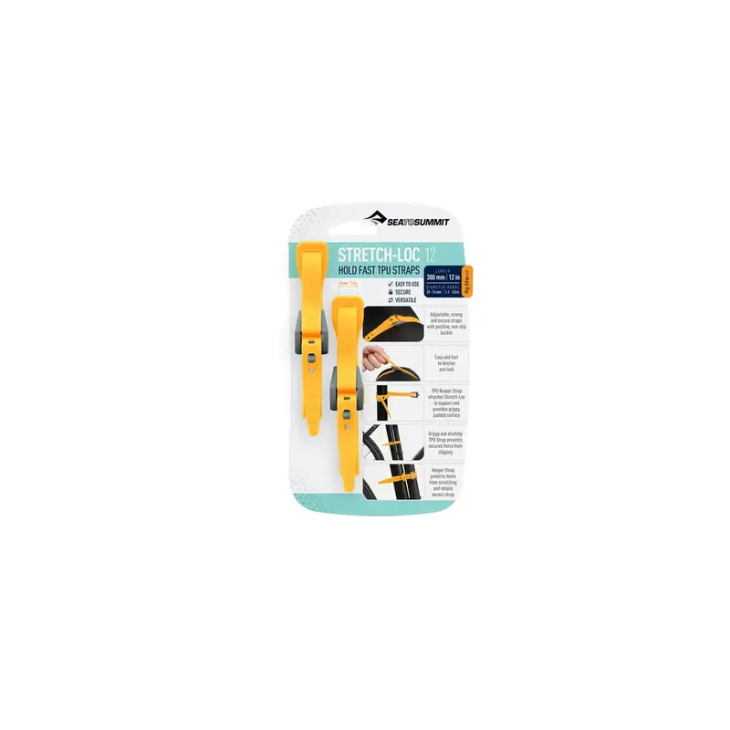 CAMELBAK STS Stretch-Loc TPU Straps (2pk) 20mm x 375mm - Yellow