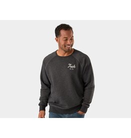 Trek Trek Script Crewneck Sweatshirt - Charcoal M