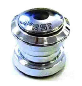 Head set, steel, 1 1/8" threadless - Silver