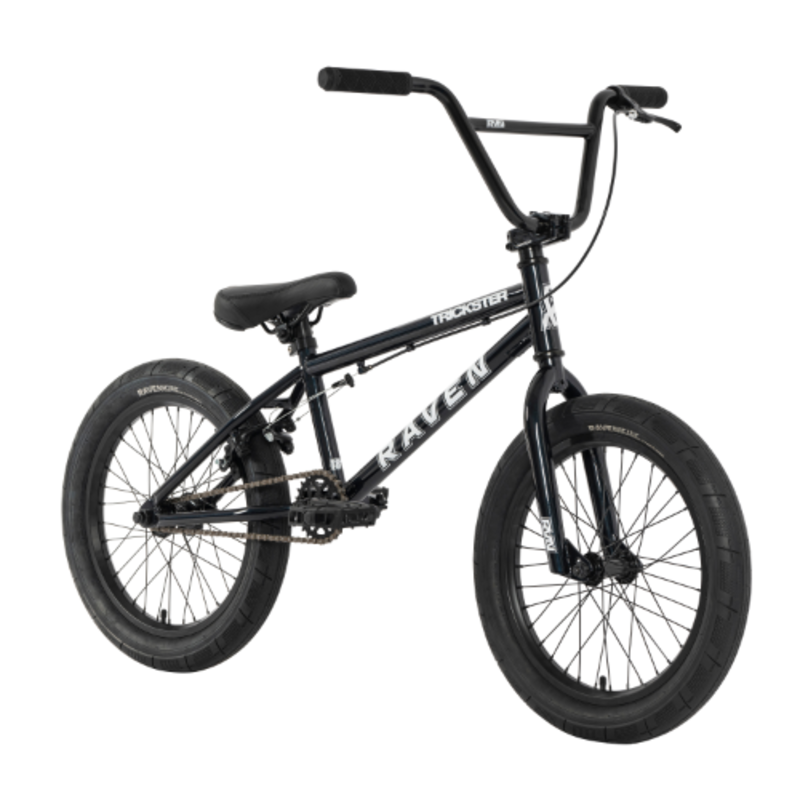 Raven BMX Raven Trickster 18"- Gloss Black