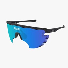 SCICON SCICON Aerowing Lamon Performance Eyewear - Carbon Matt/Multimirror Blue+Rain Clear