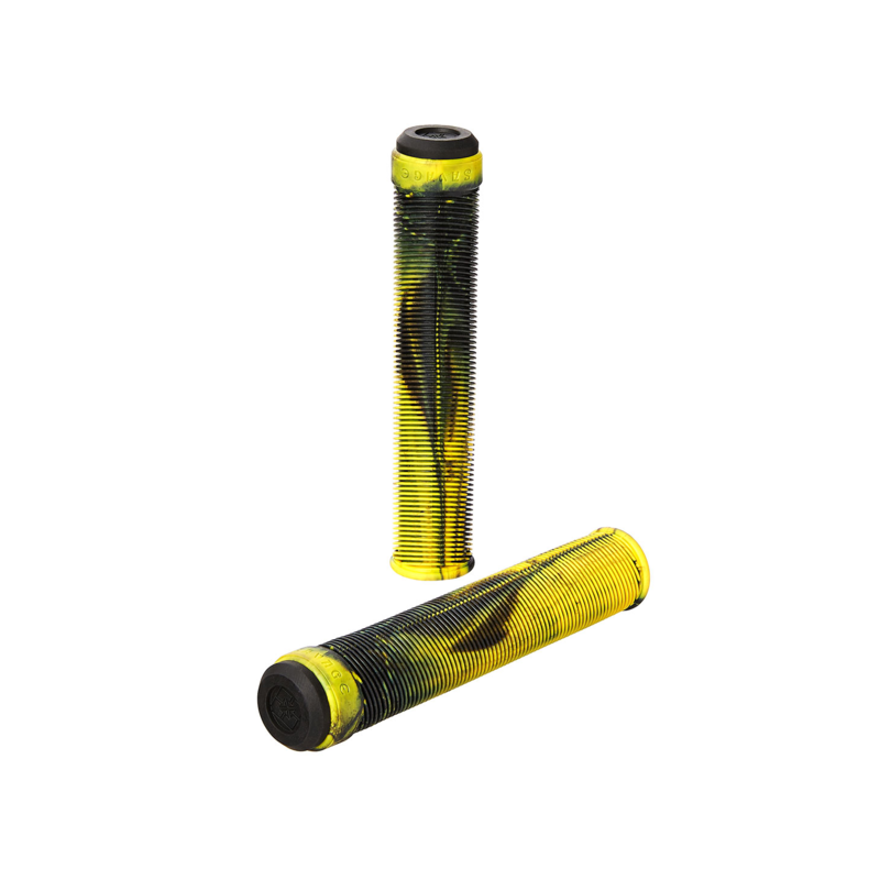 Fit Bike Co FITBIKECO Savage V2 Flangeless Grips Yellow/Black