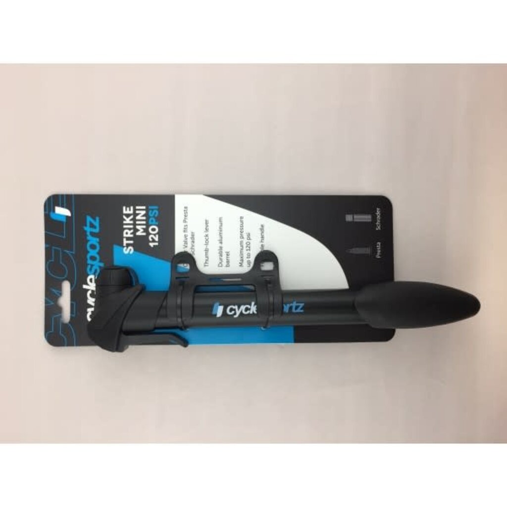 Cyclesportz Cyclesportz Strike Mini Pump w/ Clever Valve