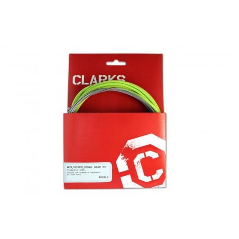 Clarks Clarks Cable Kit Gear F&R Uni Stainless Green