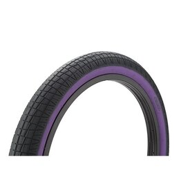 Mission Mission TyreBMX Fleet 20 x 2.4" Purple Sidewall