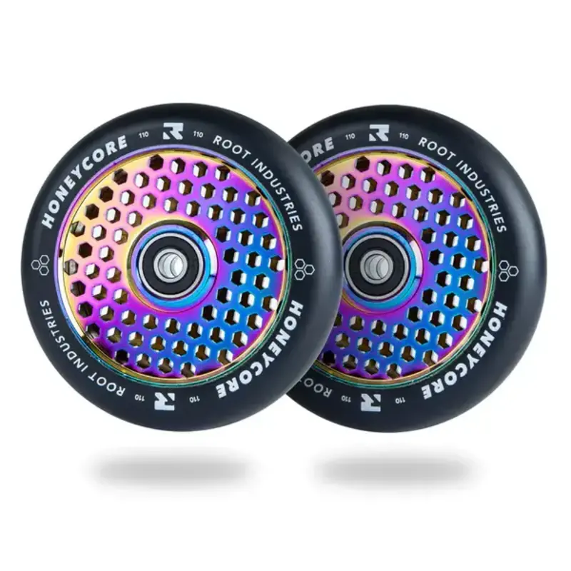 Root Industries ROOT INDUSTRIES Honeycore Wheels 110mm Black/Rocket Fuel