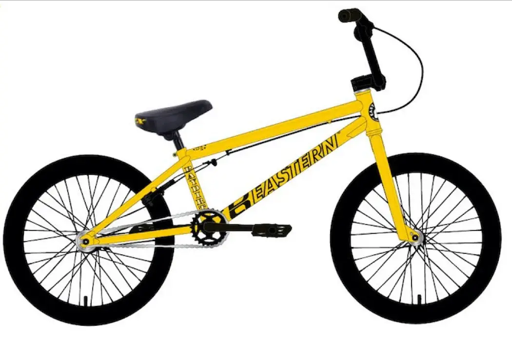 Eastern BMX Paydirt Yellow Chrome The Bike Place