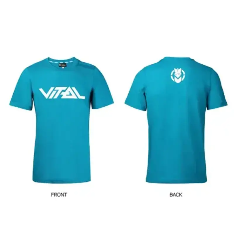 Vital Vital T Shirt Logo Teal Small