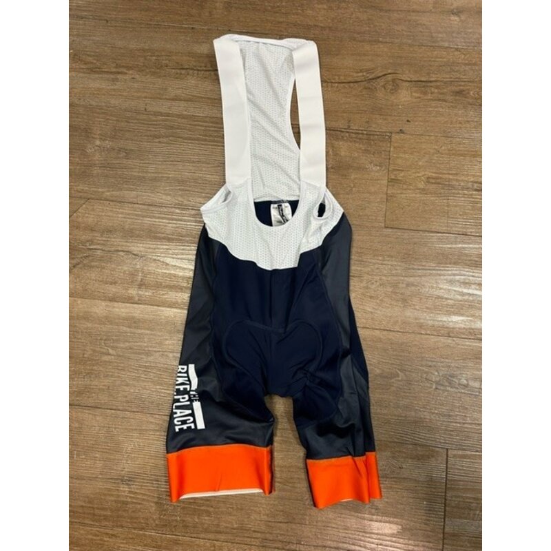 PEDAL MAFIA TBP Pedal Mafia Custom Pro Bibs - Navy/Orange