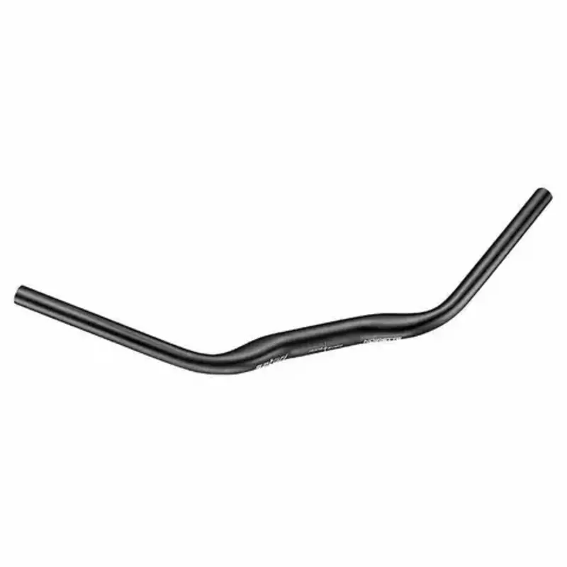 Handlebar- Dia.31.8mm, Width 630mm , Rise 21mm, Sweep 35 degrees, Satori Logo, Matt Black, Noirette
