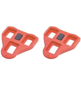 BBB BBB Look Delta Compatible Cleat (Peloton) Red 9 degree Float