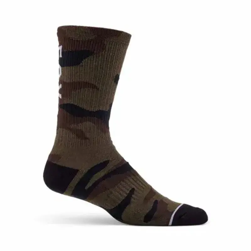 FOX Fox Crew Sock - Green Camo