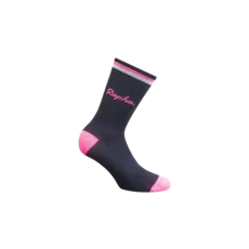 Rapha Rapha Logo Cycling Socks Navy/Pink