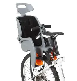 BETO Beto BABY SEAT - GREY Beto Deluxe, Suits 27.5 Disc Bikes, 3 Point Safety Harness