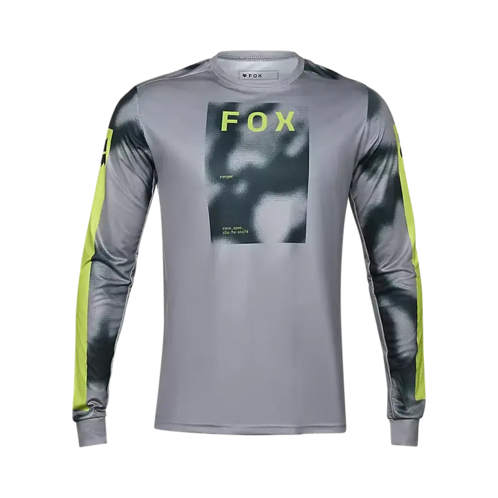 FOX Fox Ranger Taunt Long Sleeve Jersey - Steel Grey L