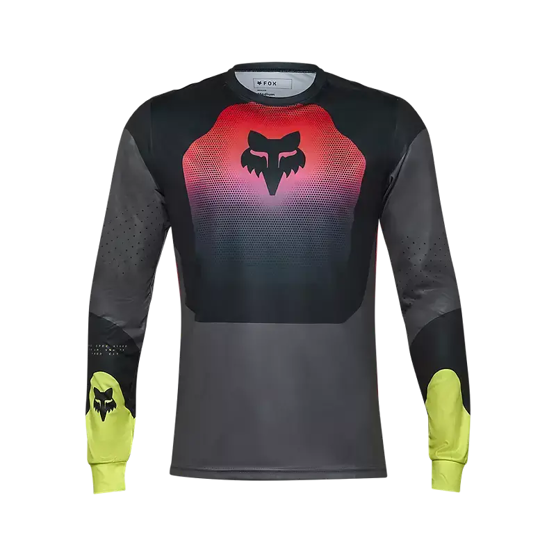 FOX Ranger Revise Long Sleeve Jersey - Black/Pink