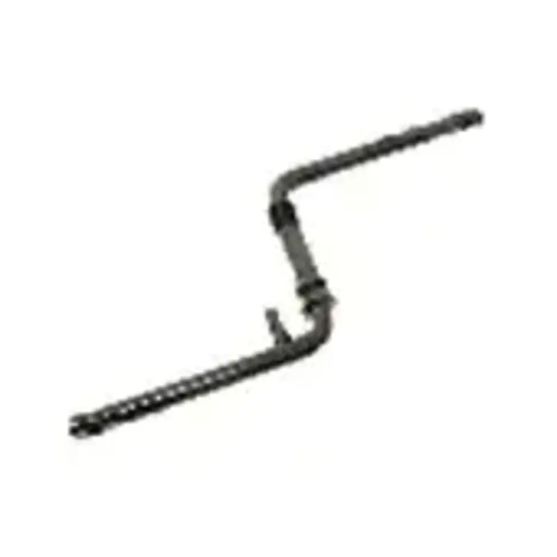 One Piece Crank, 170mm, with Pivot, Cold Forged Steel - Black