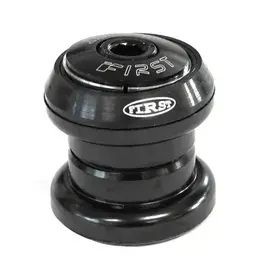 Headset 1 1/8 Black, threadless, for BMX/Freestyle - Black