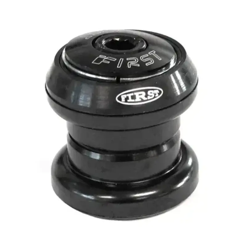 Headset 1 1/8 Black, threadless, for BMX/Freestyle - Black