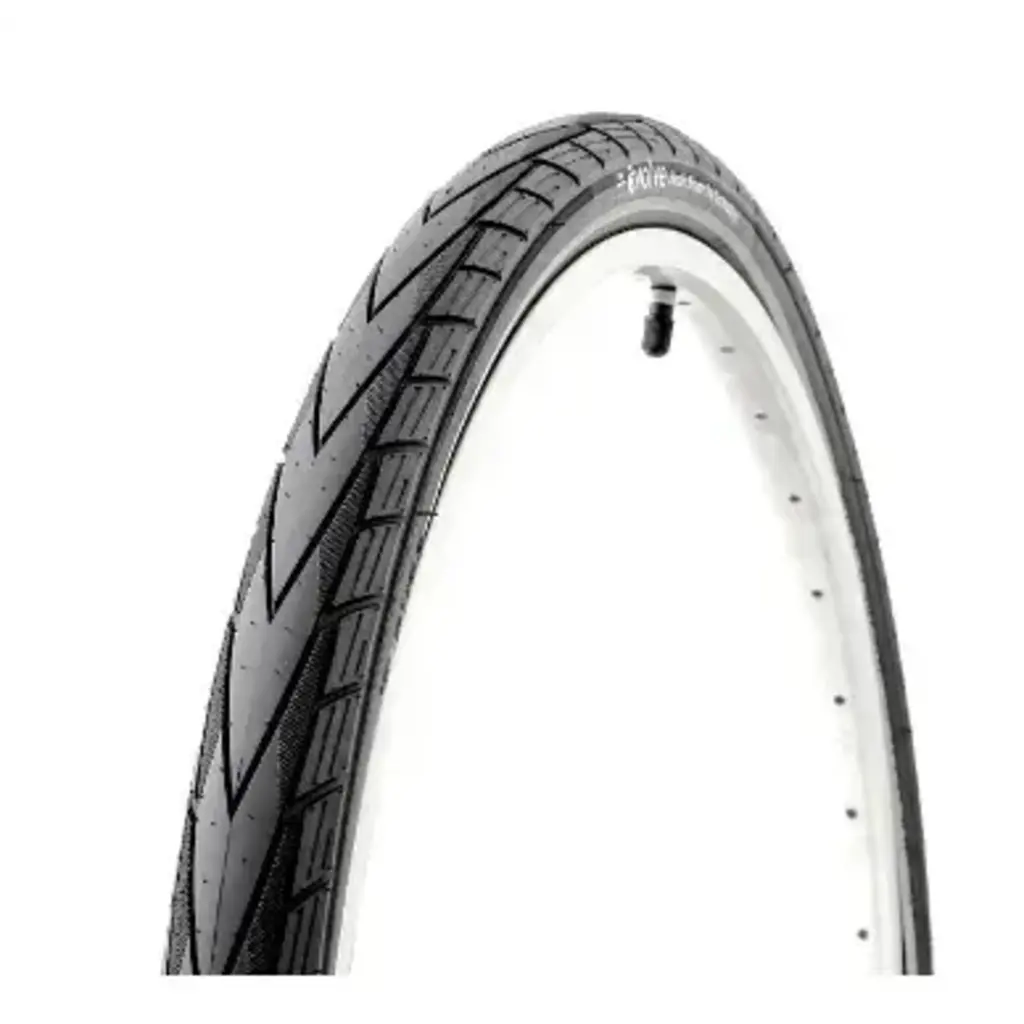Tyre, EBIKE ready, "EVOLVE" BLACK 700 x 47C, 3mm internal additional puncture protection, w/reflective tape, wire bead, Premium TYRE  (47-622)