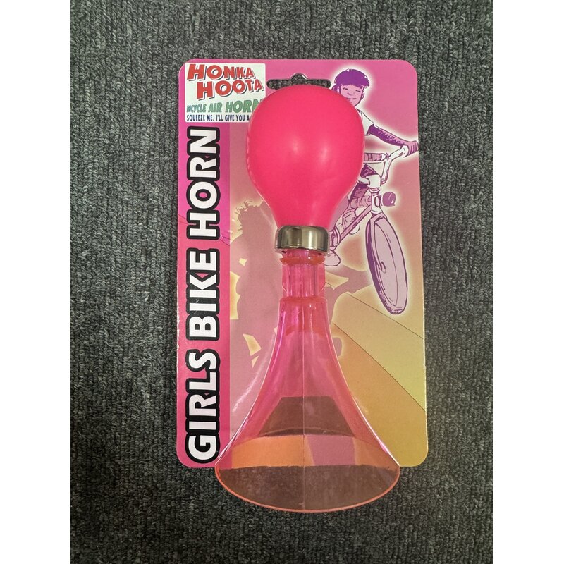 Honka Hoota Girls Bike Horn Pink